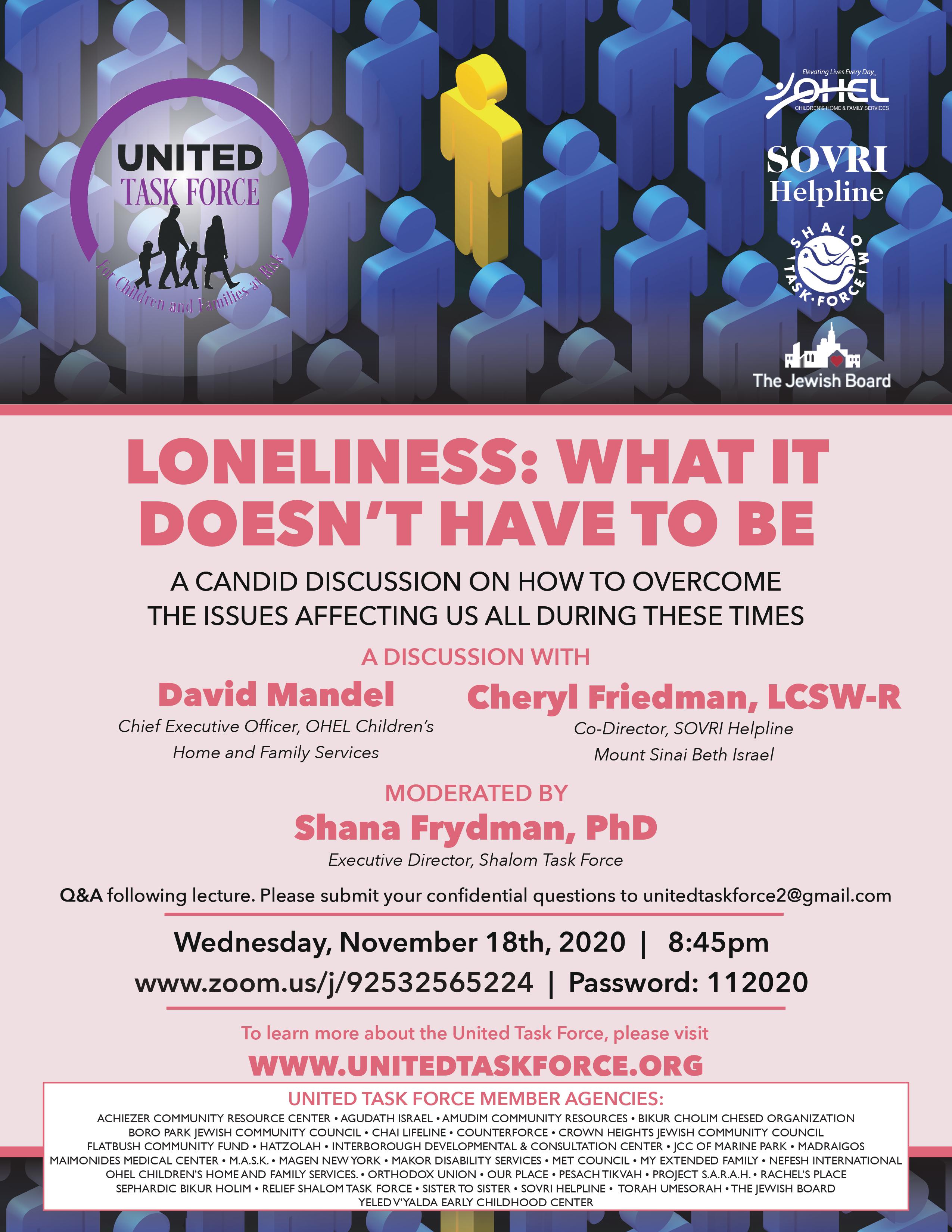 Loneliness: What it Doesn't Have to Be